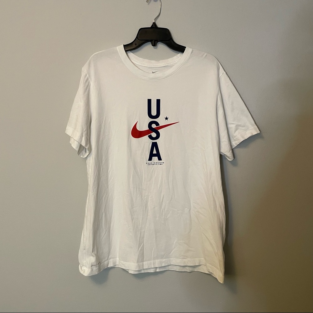 Nike USA mens dri fit tee